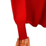 Nike  Every Stitch Considered Red Wool Bodysuit Romper Made In Italy Photo 3