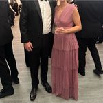 Sabina Musayev Pink Layered Wedding Dress Size M Photo 3