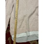 Ralph Lauren Lauren  Layered Preppy Collar Academia Cotton Pink Sweater Photo 3