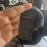 Free People  Mia Jacket Velvet Black Embroidered Size Large Photo 10