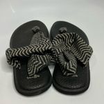 Sanuk yoga mat sling sandals gray & cream size 9 Photo 3