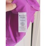 Athleta Quiet Luxury Oversized Button-Up Shirt Medium Purple Performance Travel Photo 7