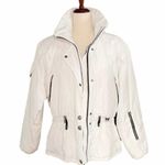 Vintage Nils Snow Jacket Winter White Anorak Women’s Size Medium Ski Snowboard Photo 2