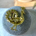 Vintage 1970’s Peacock Brooch Photo 2