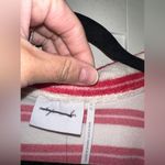 NEW OUT FROM UNDER Airy Terry Cropped Polo Shirt Top In Pink Combo Size XL Photo 2