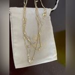 Kendra Scott  Rina Gold Multi Strand Necklace w/ Lustre Glass – Adjustable Photo 4