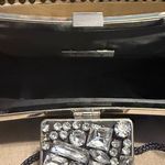 Kate Landry  Navy Blue Satin Clutch/Shoulder Bag Photo 2