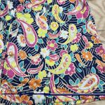 Umgee USA Multicolor Floral Satin Colorful Peasant Blouse Size 1X Relaxed Flowy Photo 6