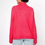 Studio Park x Amy Stran Boxy Turtleneck Sweater in Red QVC 7622 M Size M Photo 1