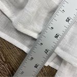 Jessica Simpson  Dress Women M White Square Neck Tiered Rayon Lined Mini Crochet Photo 5