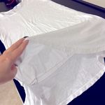 James Perse  Standard Cotton white rolled sleeve Tshirt Dress, lined, size L Photo 11