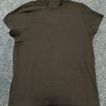 Black Mock Neck T Photo 0