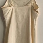 EXPRESS Cream Embellished Rhinestone Mesh Cami Photo 6