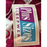 VTG Ames Beverly West Pink Magenta Full Legnth Long Sleeve Housecoat NWT Size 1X Photo 8