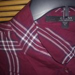 Guess  XL Red Plaid Pocketed Top Plus Photo 3