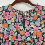 Birds of Paradise Trovata Birds of Paradis Vintage Floral Abigail Short Dress Size Large Photo 10
