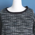 Max Studio Knit Tweed Drop Shoulder Sweater Photo 1