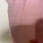 CHAPS  100% linen button‎ down shirt pink women’s size large natural fibers Photo 2