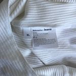 Reformation Gaia Bodysuit - White Rib - Size XL - NWT Photo 2