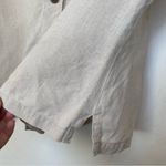 Patagonia  Women’s Hemp Short Sleeve Button Down Shirt Hemp Neutral Sz Medium Photo 5