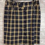 Anthropologie  Odille First Day Plaid Skirt Photo 0