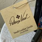 Patricia Nash : Navy Blue Floral Leather Card Holder Photo 1