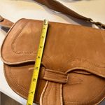 VTG Leather Crossbody Saddle Tan Carrying Gun Boho Purse Bag Style USA Cowboy Photo 4