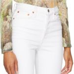 RE/DONE  70s Stove Pipe Straight Leg Jeans Size 29 White New with Tag Photo 3