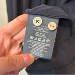 Anthropologie Postmark Dress Colorblock Navy Blue Skirt Cream Button Top Size 2 Photo 5