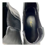 Athlefit Women’s Black Wedge Ankle Boots Size 9 Comfortable Zip Booties Photo 9