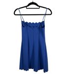 Likely  Lolita Scalloped Mini Dress‎ Blue Women’s  Size 2 Designer Party Feminine Photo 1