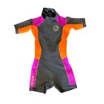 Rip Curl  Dawn Patrol 2mm Back Zip Spring Shorty Wetsuit, women’s size 8 Photo 2