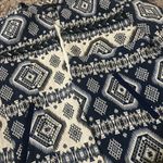 Endless Rose  Navy and White Patterned Jacket Photo 2