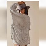 We The Free Free People One & Only Stripe Top Small Women's Casual Dolman Sleeves Photo 1