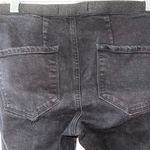 Just Black Denim Mid-rise Pull-on Black Skinny Jeans Photo 7