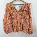Simply Southern  Sunflower Tie Back Blouse Photo 11