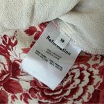 Reformation Delevan Sweetheart Floral Puff Sleeve Blouse vintage look like Sz 18 Photo 3