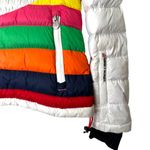 Perfect Moment Rainbow Chevron Down Ski Jacket Size Medium White Photo 3