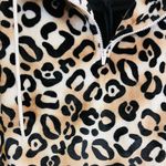 NWT women’s deluxe touch half zip lounge set. Brown Size M Photo 4