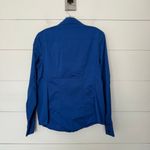 New York & Company Women’s Large Blue Longsleeve Top Photo 2