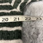 Splendid  Green and White Striped Sweater Photo 2