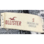 Hollister  Dress Size Small Black White Floral Pattern SS Open‎ Shoulder Photo 5