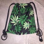 SheIn Weed Leaf Print Bag Photo 0