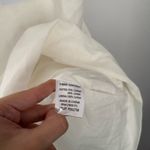 Princess Polly US 0 NEW Marcia Mini Dress Linen Blend Off Shoulder Minimal Ruch Photo 6