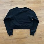 Brunette The Label Blonde Classic Crewneck Black Sweatshirt Size Small Medium Photo 1