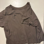 Avocado Brown athletic tee  Photo 1