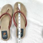 G.H.‎ Bass & Co. Sunjuns Vintage Thong Sandals Casual Brown Slides Size 7.5 8 Tan Photo 5