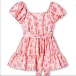 Love Shack Fancy  x target Cecile pink ruffle dress size 12 Photo 2