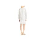 Ralph Lauren White Cotton Voile Floral Eyelet Dress Size 10, $55, B53 Photo 13