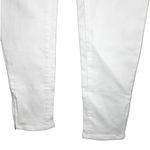 Martha Stewart Women's Jeans Size 8 White Knit Denim Ankle Pull On Elastic NWOT Photo 11